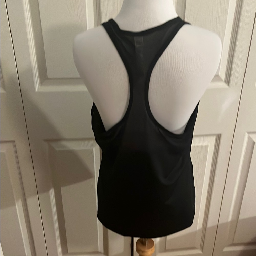 Adidas Black Relaxed Sleeveless Tank Top - Picture 3 of 4
